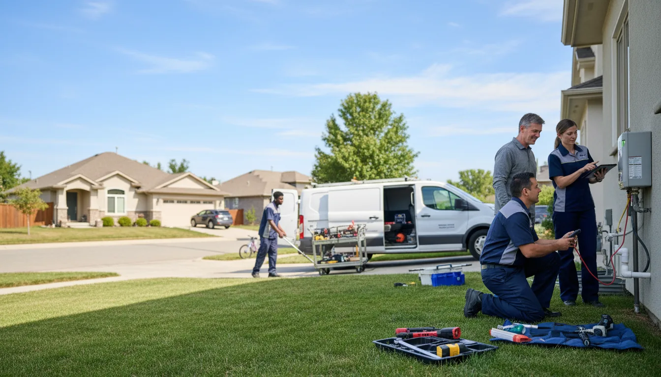 Tankless water heater service in Riverton, UT